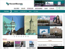 Tablet Screenshot of kocaeliburada.com